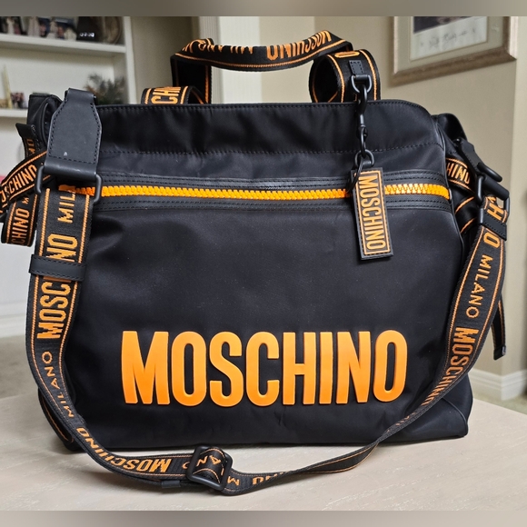 Moschino Logo Weekender Bag - Picture 10 of 15
